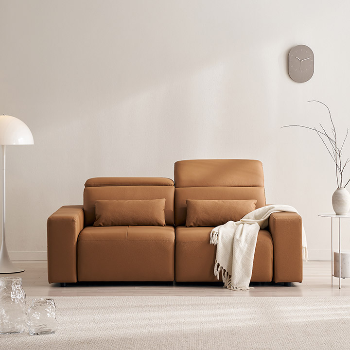 디포즈 3인/4인 모션 슬라이드 확장형 리클라이너 소파