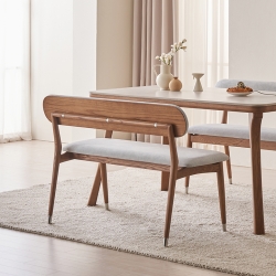 ●한정특가●포우든 2인용 원목 벤치