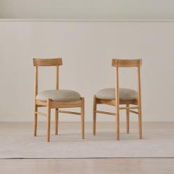 [삼익가구]헤일드 원목 의자(1EA)