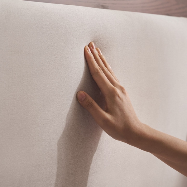 ★매트무료업★누오브 LED조명 패브릭 원목 침대(SS/Q/LK)