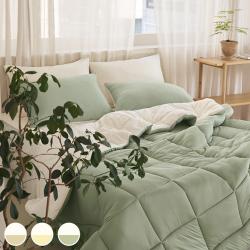 [삼익가구]르텔라 60수 양면 사계절 차렵이불 풀세트 SS(이불+패드+베개커버)