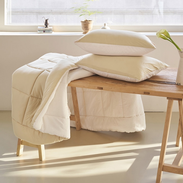 르텔라 60수 고밀도 순면 양면 사계절 차렵이불 풀세트