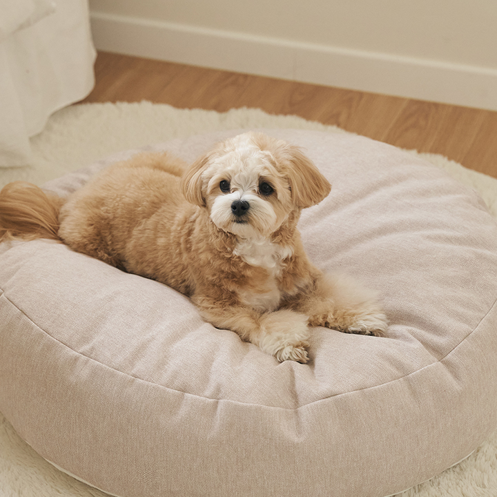 ●역마진특가●꼼미 프리미엄 빈백형 강아지 방석 애견 쿠션 L_커버분리