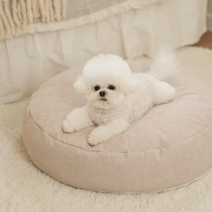 ●역마진특가●꼼미 프리미엄 빈백형 강아지 방석 애견 쿠션 M_커버분리