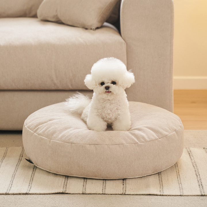 ●역마진특가●꼼미 프리미엄 빈백형 강아지 방석 애견 쿠션 M_커버분리