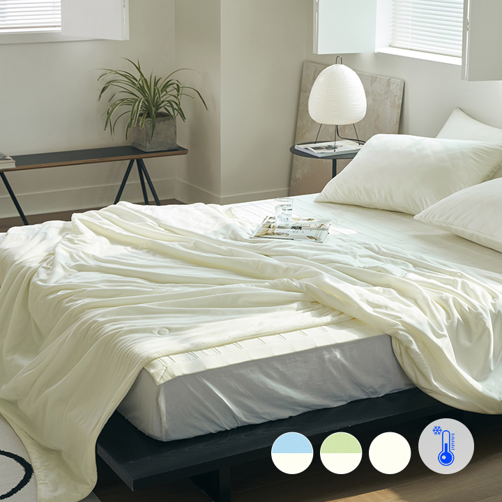 [삼익가구]스노우슬립 쿨링 냉감 차렵이불 Q/K