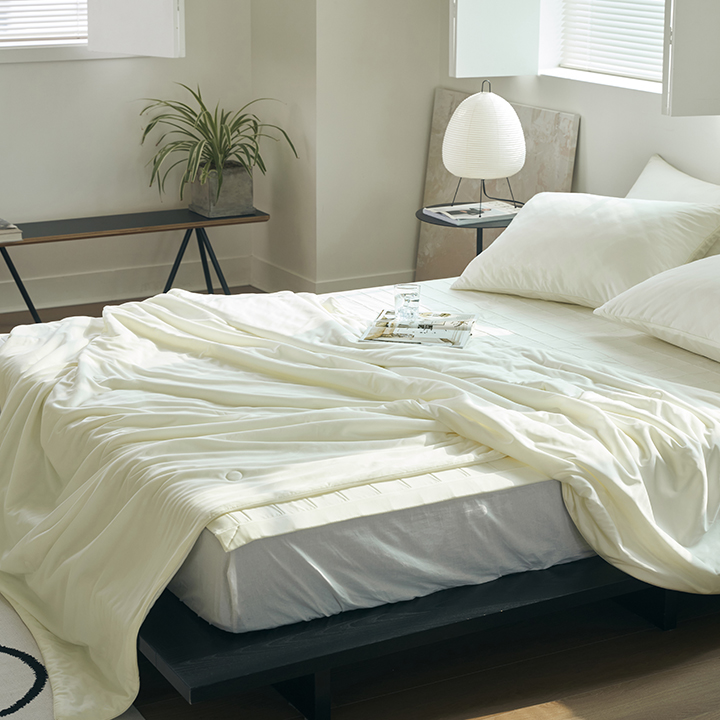 [삼익가구]스노우슬립 쿨링 냉감 차렵이불 Q/K