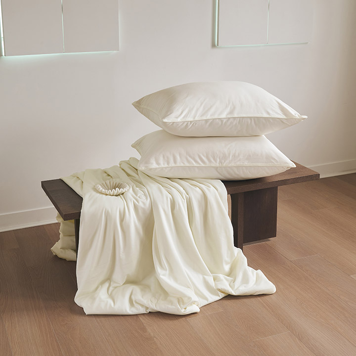 ★역시즌특가★스노우슬립 쿨링 냉감 차렵이불 세트(SS/Q/K)