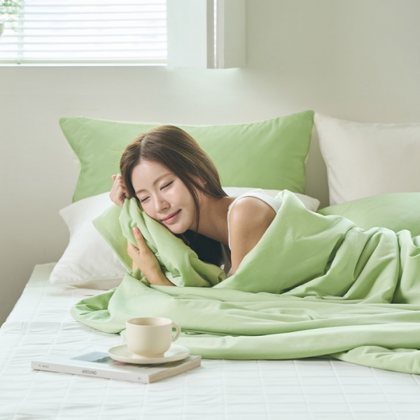 ★역시즌특가★스노우슬립 쿨링 냉감 차렵이불 세트(SS/Q/K)