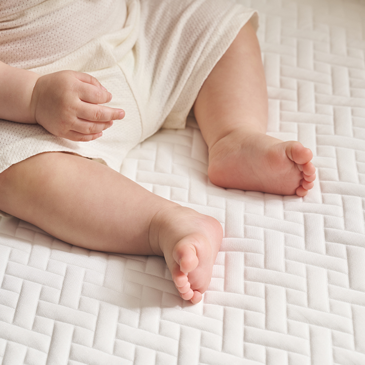 [삼익가구]쁘띠레브 100수 순면 듀라론 냉감 양면패드 유아 쿨매트 60x90