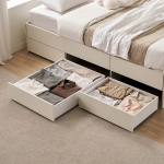 ◈공식몰단독혜택◈식스 6단 400/800 서랍 빅수납 침대(SS/Q)