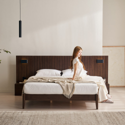 ★삼.신.페/매트UP,10%쿠폰★모네어 호텔 원목 침대(SS/Q/LK)