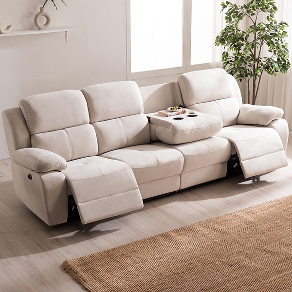 ●민생안정특가●세레나 아쿠아텍스 양방향 전동 리클라이너 소파