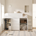 ★30%쿠폰/매트리스업글★빅룸 빅수납 침대+안전가드+계단 풀세트 시리즈