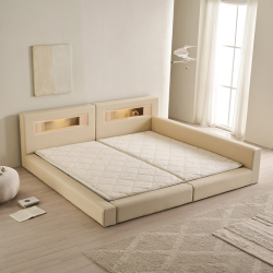 &hearts;신상할인&hearts;오가닉 패밀리 매트리스 토퍼 2200/2600/3200(SS+SS/SS+Q/Q+Q)