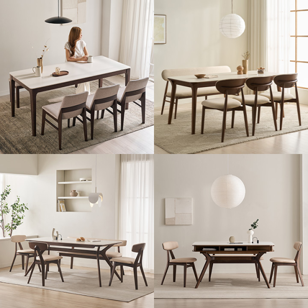 삼익가구 인기 포세린 세라믹 원목 식탁 모음전