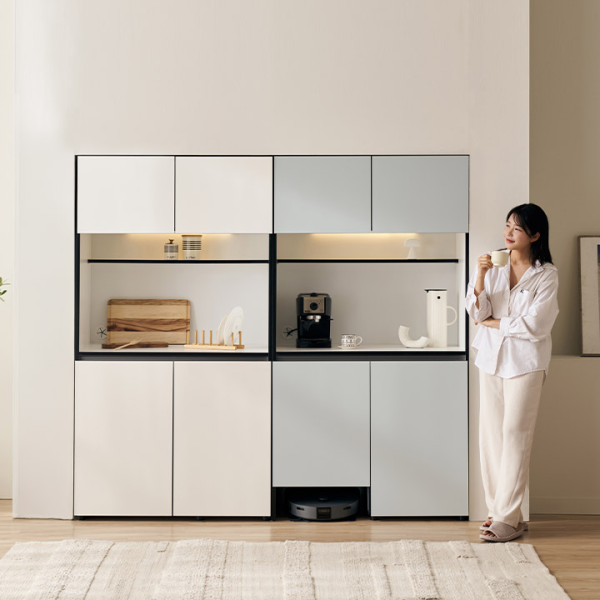 ★삼.신.페/10%쿠폰★포이티 LED 1000/1200 비스포크 오브제 주방수납장