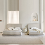 ★삼.신.페/매트무료업★슬립이즈 헤드/무헤드 저상형 아쿠아텍스 침대(SS/Q/LK)