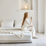 ★삼.신.페/매트무료업★슬립이즈 헤드/무헤드 저상형 아쿠아텍스 침대(SS/Q/LK)