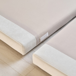 ★삼.신.페/매트무료업★슬립이즈 헤드/무헤드 저상형 아쿠아텍스 침대(SS/Q/LK)