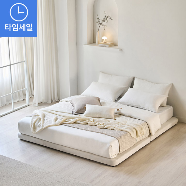 ★삼.신.페/매트무료업★슬립이즈 헤드/무헤드 저상형 아쿠아텍스 침대(SS/Q/LK)