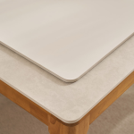 ★10%쿠폰★시에나 포세린 통세라믹 4/6인용 원목 식탁 테이블(1400/1600/1800)