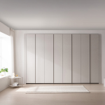 &hearts;신상할인&hearts;더프라임 E0등급 LPM 무몰딩 무광 여닫이 붙박이장 15cm/30cm(3colors)