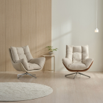 ★삼.신.페/한정199특가★스너즐 1인용 기능성 패브릭 360도 회전 소파(스툴선택)