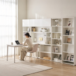 ★삼.신.페/5%쿠폰★스마트모어 1200/1400 책상/책장/전면책장 세트