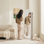 ★삼.신.페★로들리 라운드 일반/와이드 수납 전신 거울