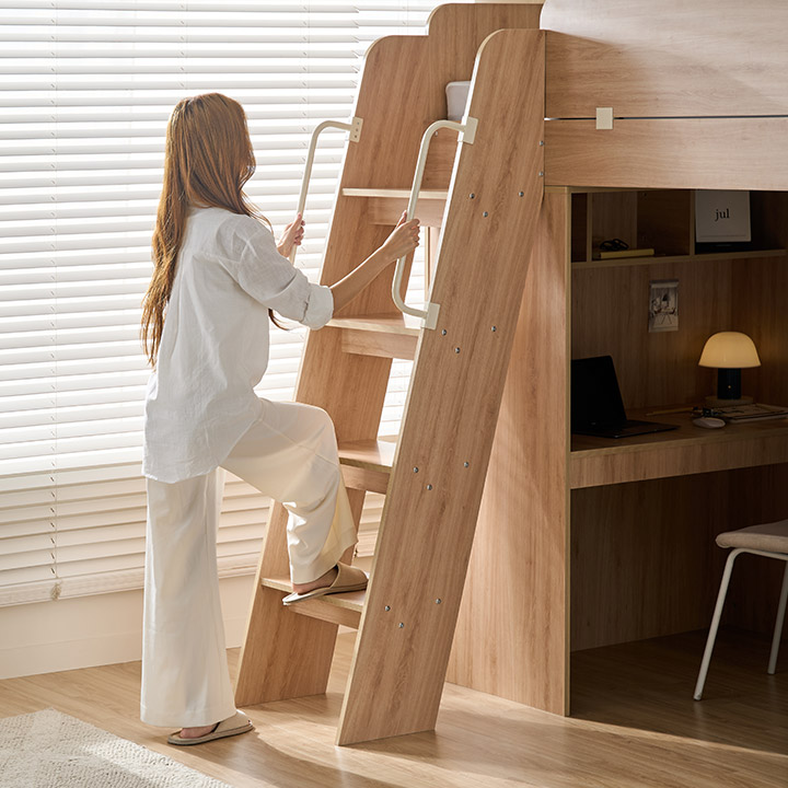 ★매트무료UP+30%쿠폰★빅 네스트 벙커 이층 침대+책상+옷장/책장 세트