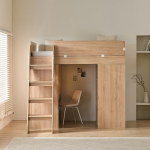 ★삼.신.페/매트무료UP,10%쿠폰★빅 네스트 벙커 이층 침대+책상+옷장/책장 세트