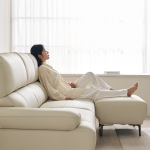 ★스툴쿠션증정★단트 프리미엄 천연면피 소가죽 3/4인용 소파