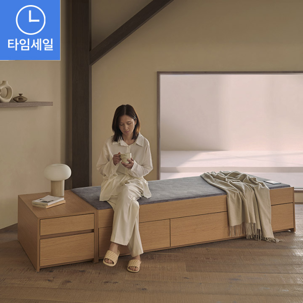 ◈타임세일◈흙결 기본형/LED형 빅수납 흙 온열 소파