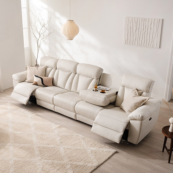 ◈타임특가◈프라임 USB 3인/4인/6인 전동 리클라이너 가죽/아쿠아텍스 소파
