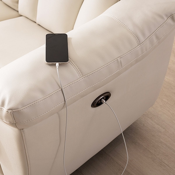 ◈타임특가◈프라임 USB 3인/4인/6인 전동 리클라이너 가죽/아쿠아텍스 소파