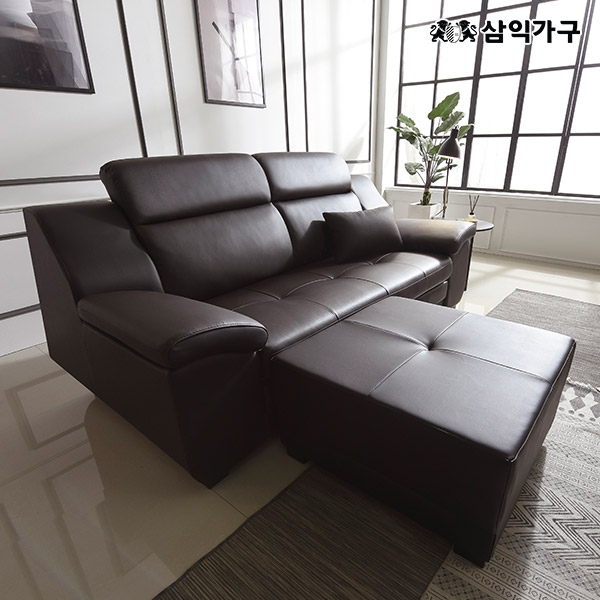 ★카우치무료UP★버나드 4인 천연소가죽 허리가 편한 소파