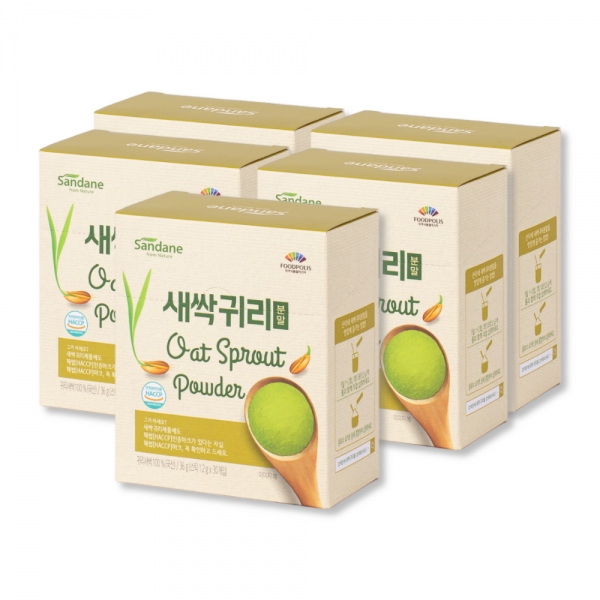 산다네 국내산 새싹귀리 유기농 가루 분말 스틱 1.2g x 175포