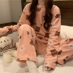 곰돌이 겨울잠옷 수면잠옷 세트 FWEW0305305 + 수면양말