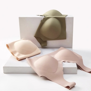 빅사이즈 노와이어 심리스 브라 N9045 │ 가벼운 일체형패드 런닝 브라탑