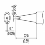 HAKKO T18-DL12(FX-888D/FX-600) 인두팁