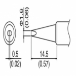 HAKKO T18-D16(FX-888D/FX-600) 인두팁