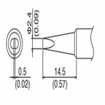 HAKKO T18-D24(FX-888D/FX-600) 인두팁