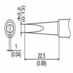 HAKKO T18-DL32(FX-888D/FX-600) 인두팁