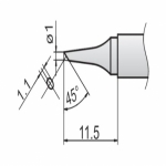 HAKKO T12-BC1 FX951/952용 인두팁