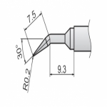 HAKKO T12-JL02 FX951/952용 인두팁