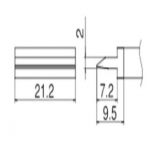 HAKKO T12-1403 FX951/952용 인두팁