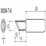 하코 900M-T-K(936/888/CXR31) 인두팁