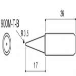 하코 900M-T-B(936/888/CXR31) 인두팁