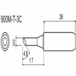 하코 900M-T-3C(936/888/CXR31) 인두팁